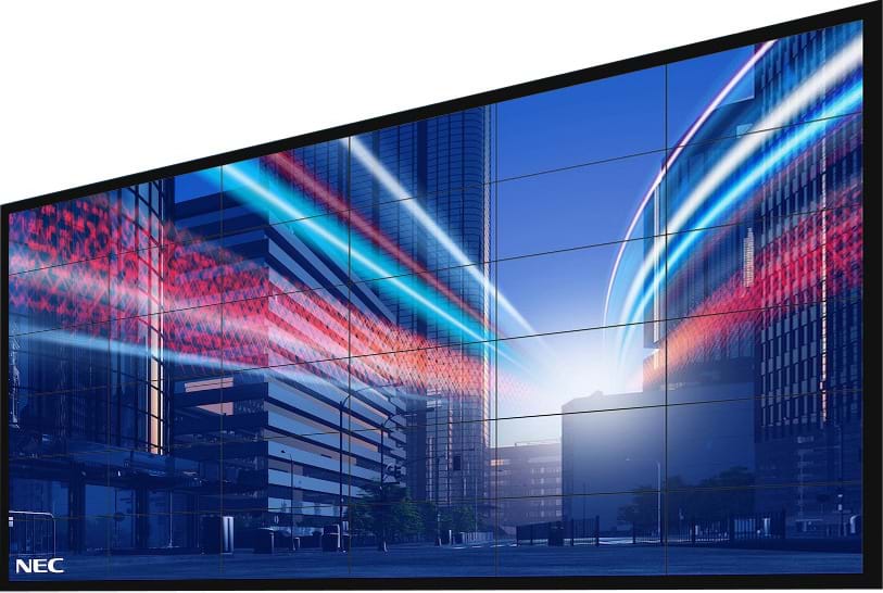 NEC large LED multi-screen digital display signage